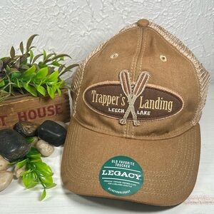 Trappers Landing Trucker Hat Adjustable Outdoor Lake Hat NWT